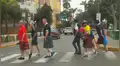 Twitter: Pese al frío, hinchas de Escocia recorren Lima en falda [FOTOS]