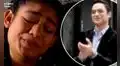“AFHS”: ¡Conmovida! July lloró al ver a ‘Cris’ como el único que la acompañó en su evento