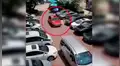 Mujer sorprende con insólito truco para estacionar su carro en un parque lleno [VIDEO]