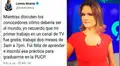 Twitter: Lorena Álvarez causa polémica por publicación sobre “Ley del esclavo juvenil"