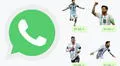 WhatsApp: ¿cómo obtener los stickers de Messi con la selección de Argentina?