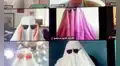 Escolares sorprenden a su profesor con disfraces de fantasmas durante clase virtual [VIDEO]