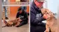 Hombre tiene conmovedor gesto al reencontrarse con su perro que se extravió hace 200 días [VIDEO] 