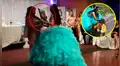 Facebook: quinceañera baila con foto de su padre fallecido [VIDEO]