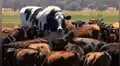 YouTube Viral: Conoce a Knickers, la vaca más grande del mundo que se salvó de morir por su gran tamaño [VIDEO]