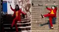 ‘Joker’ es captado en Cusco realizando la icónica escena del film y asusta a miles [VIDEO]