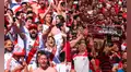 Norte y Sur: definen la distribución de tribunas populares para River y Flamengo