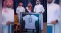 Príncipe árabe recibe como regalo camiseta de Alianza Lima firmada por plantel [FOTOS]