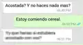 WhatsApp: Intentó iniciar una conversación 'hot', pero terminó humillado