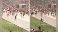 Joven imita celebración de Cristiano Ronaldo durante concierto de Bad Bunny