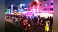 Declaran toque de queda ante caos y multitud de turistas en Miami Beach