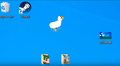 ‘Desktop Goose’: la app cuyo único objetivo de este ganso virtual es crear caos en tu escritorio de PC