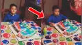 Niño enfurece con sus papás en fiesta de cumpleaños y tiene increíble reacción [VIDEO] 