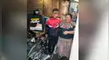 Le regalan mochila y bicicleta a niño que hacía delivery de comida a pie en su ciudad [FOTOS]