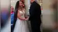 Pareja causa furor en redes al realizar su ceremonia de boda con temática de Halloween [VIDEO]