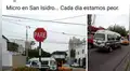 Vía Facebook: Vecinos de San Isidro se quejan de una combi y son punto de burlas FOTOS]