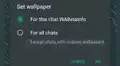 WhatsApp permitirá elegir un fondo de pantalla diferente para cada chat en iPhone y Android 