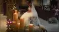 Gatita acompaña a novia en el altar el día de su boda [VIDEO]