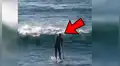 YouTube viral: delfín sorprende a surfista y lo golpea por interrumpir su carrera [VIDEO]