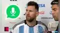 WhatsApp: truco permite enviar audios con la voz de Lionel Messi y pocos lo saben