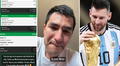 Joven rompe en llanto al ganar mucho dinero tras apostarle a Argentina: “Messi, te amo”