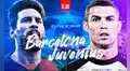 TRANSMISIÓN EN VIVO, Barcelona vs. Juventus ONLINE GRATIS por Champions League
