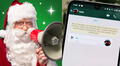 WhatsApp: ¿quieres enviar audios con la voz de Papá Noel para saludar a tus amigos por Navidad?