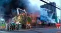 Chile: peruano murió durante un incendio tras saqueo en centro comercial