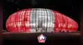 Lille de Francia cambió los colores de su estadio por Fiestas Patrias de Perú