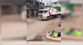 Camión de basura pone ‘Tusa’ en San Juan de Miraflores y vecinos se sorprenden [VIDEO] 