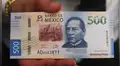 México: billete de 500 pesos entre los más bonitos del mundo