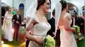 Facebook: "Godzilla" brasileña se vuelve viral al casarse en una emotiva ceremonia [VIDEO]