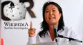 Wikipedia "asegura" que Keiko Fujimori es la "señora K" y las redes se alborotan [FOTO]