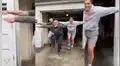 Padre hace coreografía junto a sus hijos en cuarentena y asombra con su pasos de baile [VIDEO]