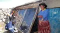 Puno: aimaras reciben 211 casitas calientes para protegerse de las heladas