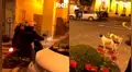 Perros resguardan calle y restringen el paso de motociclistas desatando carcajadas en los usuarios [VIDEO]