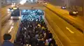 Pasajeros reportan terrible ‘colapso’ en el Metropolitano por ausencia de buses
