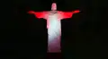 El Cristo Redentor de Río lució los colores de la bandera del Perú a manera de saludo