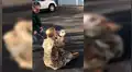 Joven militar regresa de la guerra tras varios años y su perro le da una emotiva bienvenida [VIDEO]