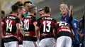 Árbitro argentino le dio la mano a entrenador de Flamengo antes de dar positivo en test de coronavirus