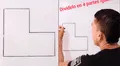 ¿Logras dividir esta imagen en 4 partes iguales? El reto viral que muy pocos logran superar [VIDEO] 