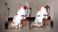 Facebook viral: perro irrumpe a párroco durante misa y la reacción de religioso asombra a todos [VIDEO]