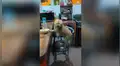 Perro aprovecha distracción de su dueño para ‘robarse’ su comida, pero es descubierto [VIDEO]