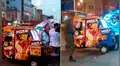 Facebook viral: peruano convierte su mototaxi en un ‘horno’ para pizza y sorprende a miles [FOTOS]