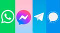 ¿Qué datos recopilan WhatsApp, Facebook Messenger, Telegram y Signal? 