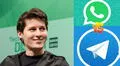 Fundador de Telegram critica a WhatsApp: “Nosotros respetamos a los usuarios”