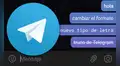 Telegram: así puedes cambiar el tipo de letra en tus conversaciones