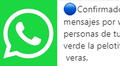 Es falso que WhatsApp empezará a cobrar los mensajes como afirma cadena
