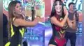EEG: Yahaira celebra 4 millones de vistas de “Ulalá” y baila con Rosángela