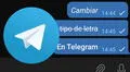 Telegram: así puedes cambiar el tamaño y tipo de letra de tus chats